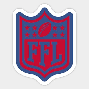 Fantasy Football Buffalo Bills Sticker